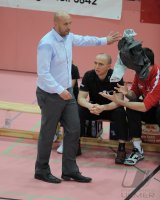 Volleyball  1. Bundesliga  10/11: Trainer  Mueller-Angstenberger (ENBW TV Rottenburg)  ENBW TV Rottenburg - SCC Berlin