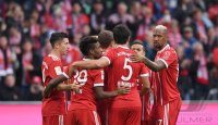 Fussball 1. Bundesliga Saison 17/18: FC Bayern Muenchen - 1. FSV Mainz 05