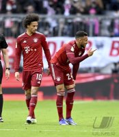 Fussball 1. Bundesliga Saison 21/22: FC Bayern Muenchen - SpVgg Greuther Fuerth