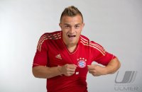 FUSSBALL Fotoshooting Xherdan Shaqiri (FC Bayern Muenchen)
