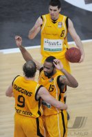 Basketball  1. Bundesliga  11/12: Walter Tigers Tuebingen - Eisbaeren Bremerhaven