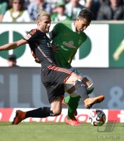 Fussball, 1. Bundesliga  Saison 2014/2015: SV Werder Bremen - Hamburger SV