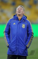 Fussball Trainer Oleg Blochin (Ukraine)
