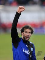 FUSSBALL  1. BUNDESLIGA  09/10    Ruud Van Nistelrooy  (Hamburger SV)