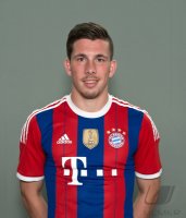 Fussball 1. Bundesliga 2014/2015: Pierre Emile Hojbjerg (FC Bayern Muenchen)