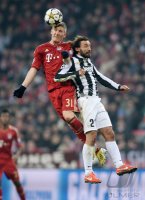FUSSBALL INTERNATIONAL CHL VIERTELFINALE 12/13: FC Bayern Muenchen - Juventus Turin