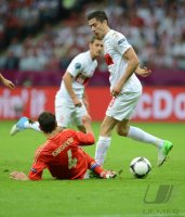 Fussball International Europameisterschaft 2012: Polen - Russland