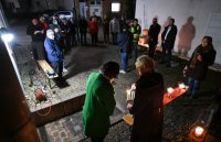 Juedisches Lichterfest; Solidarit&Atilde;&curren;tsbekundung des Rexinger Synagogenvereins