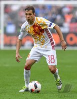 Fussball Europameisterschaft Achtelfinale 2016: Italien - Spanien