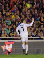 FUSSBALL International  COPA DEL REY  10/11:  JUBEL Cristiano Ronaldo (Real Madrid)