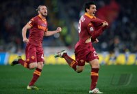 FUSSBALL SERIE A 2012/2013: JUBEL Nicolas Burdisso (AS Rom)