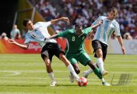 FUSSBALL  Olympia 2008  Finale Maenner  Nigeria - Argentinien