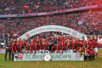 Fussball 1. Bundesliga Saison 15/16: Der FC Bayern feiert seine 26. Deutsche Meisterschaft