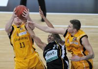 Basketball  1. Bundesliga  10/11   Walter Tigers Tuebingen - EnBW Ludwigsburg
