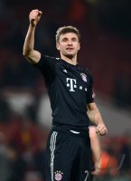 FUSSBALL INTERNATIONAL CHL ACHTELFINALE 12/13:  FC Arsenal London - FC Bayern Muenchen