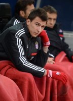 FUSSBALL International Testspiel 2013/2014: Mario Mandzukic (FC Bayern Muenchen)