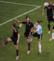 FUSSBALL WM 2010, VIERTELFINALE: ARGENTINIEN - DEUTSCHLAND