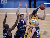 Basketball  1. Bundesliga  12/13  Walter Tigers Tuebingen -New York Phantoms Braunschweig