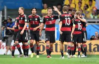 FUSSBALL WM 2014, HALBFINALE: Brasilien - Deutschland