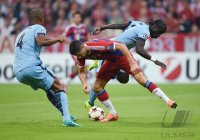 Fussball CHL  Saison 2014/2015: FC Bayern Muenchen - Manchester City