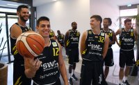 Basketball 2. Bundesliga  18/19 Teampraesentation Tigers Tuebingen