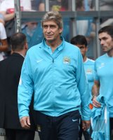 Fussball Trainer Manuel Pellegrini (Manchester City)