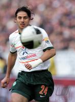 Fussball 1. Bundesliga  09/10  Claudio Pizarro (Werder)