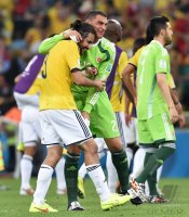 FUSSBALL WM 2014, Achtelfinale: Kolumbien - Uruguay