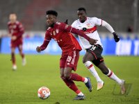 Fussball 1. Bundesliga Saison 21/22: VfB Stuttgart - FC Bayern Muenchen