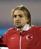 Fussball Nationalmannschaft : Caner Erkin (Tuerkei)