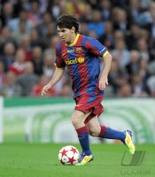 Fussball Champions League Finale 2011:  Lionel Messi (Barca)