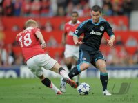 Fussball CHL  Saison 2010/2011:  Manchester United - FC Schalke 04