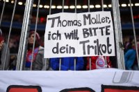 Fussball 1. Bundesliga Saison 14/15: FC Bayern Muenchen - SC Freiburg