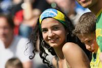 Fussball WM Training Brasilien