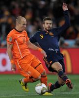 FUSSBALL WM 2010  FINALE:  Holland - Spanien