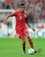 FUSSBALL INTERNATIONAL  CHL Viertelfinale 11/12: Luiz Gustavo (FC Bayern Muenchen)
