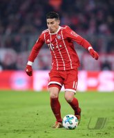 Fussball  1.Bundesliga   Saison 17/18: FC Bayern Muenchen - Hannover 96