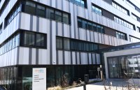 Eingang der CureVac AG in Tuebingen