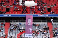 Fussball 1. Bundesliga Saison 21/22: Teampraesentation FC Bayern Muenchen