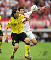Fussball 1. Bundesliga : VfB Stuttgart - Borussia Dortmund