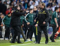 FUSSBALL INTERNATIONAL CHL HALBFINALE 12/13: SCHLUSSJUBEL Borussia Dortmund