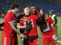 Fussball FIFA Klub WM 2013 FINALE:  JUBEL FC Bayern Muenchen