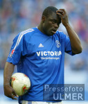 Fussball 1. Bundesliga: Schalke - 60 Muenchen, S04 enttaeuscht