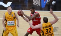 Basketball 1. Bundesliga 2012/2013 Testspiel:  Walter Tigers Tuebingen - FC Bayern Muenchen