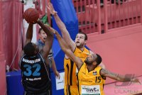 Basketball 1. Bundesliga 2012/2013 Testspiel:  Walter Tigers Tuebingen - BG Karlsruhe