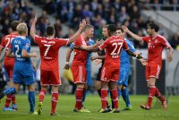 Fussball  1. Bundesliga  13/14: TSG 1899 Hoffenheim - FC Bayern Muenchen