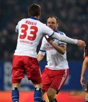 Fussball, 1. Bundesliga  Saison 2013/2014: Hamburger SV - Bayer 04 Leverkusen