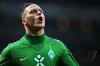 Fussball 1. Bundesliga, Saison 2011/2012: Werder Bremen - Hoffenheim, Torjubel Arnautovic