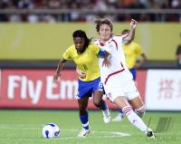 Fussball International  5. FIFA Frauen Weltmeisterschaft 2007 in ChinaBrasilien - DaenemarkBrazil vs. Denmark
