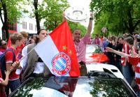 Fussball 1. Bundesliga : Deutscher Meister 09/10 FC Bayern Muenchen